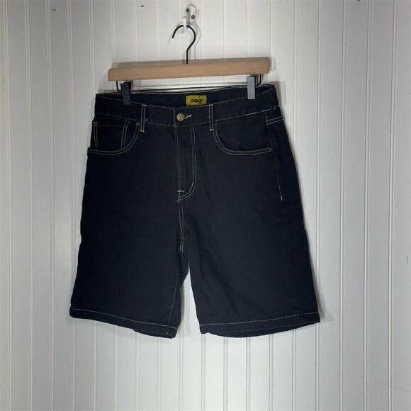 Golf Wang Black Shorts 32 Bee Embroidered Tyler Creator Streetwear Skate Core - Picture 1 of 4